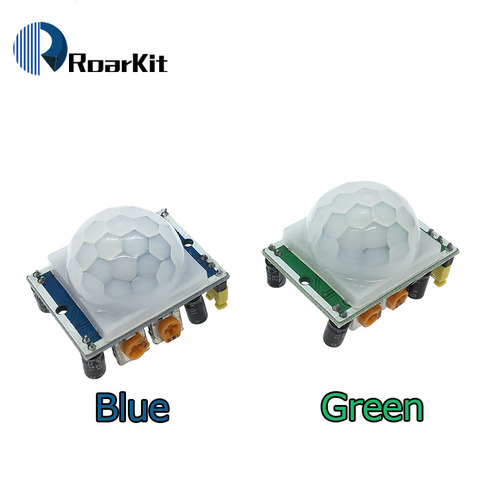 Green HC-SR501 Adjust IR Pyroelectric Infrared PIR module Motion Sensor Detector Module for arduino ► Photo 1/6