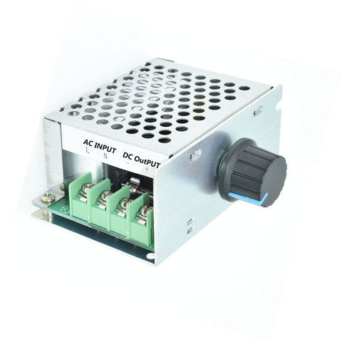 Input AC 220V output DC 10-210V PWM Controller Brush 220V DC motor speed regulator ► Photo 1/4