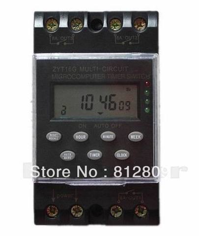 NEW ZYT16G-3a multi channel automatic program/programmable timer switches 220V ► Photo 1/2