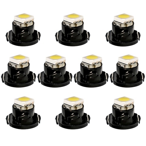 10pcs T3 T4.2 T4.7 LED Lamps 5050 SMD Car Dashboard Warning Indicator light Instrument Cluster Bulb white/red/blue/yellow/green ► Photo 1/6