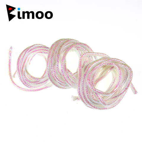 Bimoo 2m 3mm 4mm 5mm Pearl Color E-z Minnow Fly Body Maylor Tube for Fly Tying Bait Fish Fly Tying Material ► Photo 1/6