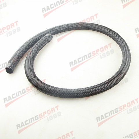 AN -12 AN12 AN12 Stainless Nylon Braided Fuel Line Oil Gas Hose ► Photo 1/1