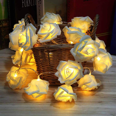 1M 2M Warm white LED String Lights Holiday lighting Fairy Lights Christmas Garland For New Year Wedding Party Decoration ► Photo 1/6
