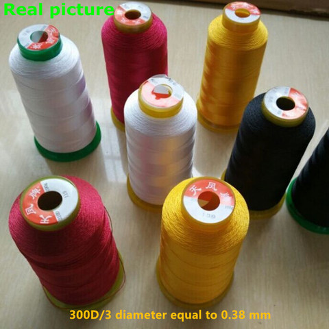300D thickness High tenacity polyester blue sewing threads Suitable for Canvas/Leather/Sofa ► Photo 1/6