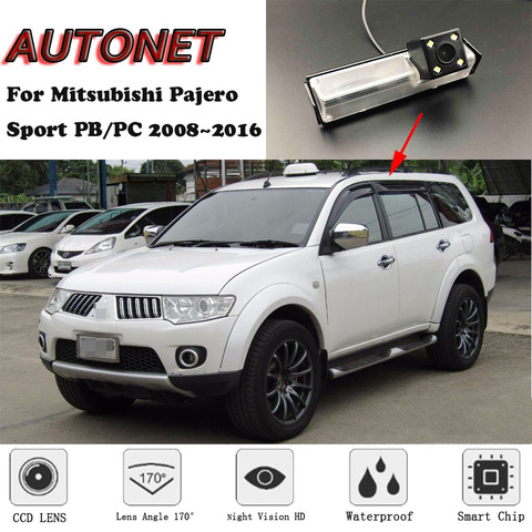 AUTONET Backup Rear View camera For Mitsubishi Pajero Sport PB/PC 2008~2016  CCD/Night Vision/parking Camera ► Photo 1/6