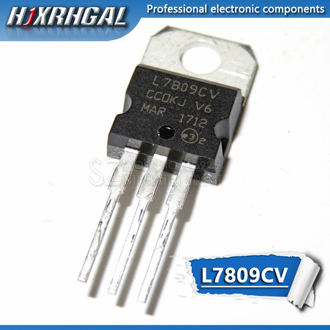 1pcs L7809CV TO220 L7809 TO-220 stabilivolt voltage-regulator tube 7809 LM7809 MC7809 ► Photo 1/1