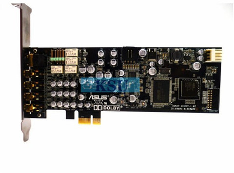 For Asus Xonar DX Built-in 7.1 Sound Card PCI-E Half-High DTS Dolby Surround HIFI Sound Card ► Photo 1/2