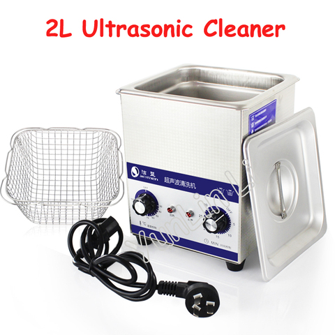 2L High Power Ultrasonic Cleaner 220V/110V Jewelry Cleaning Appliance Printing Nozzle Washer JP-010 ► Photo 1/6