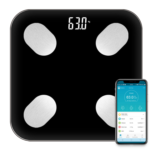 Sale Bathroom scale Smart Scales Household Premium Support Bluetooth APP Fat Percentage Digital Body Fat Weighing Scale P gason ► Photo 1/6