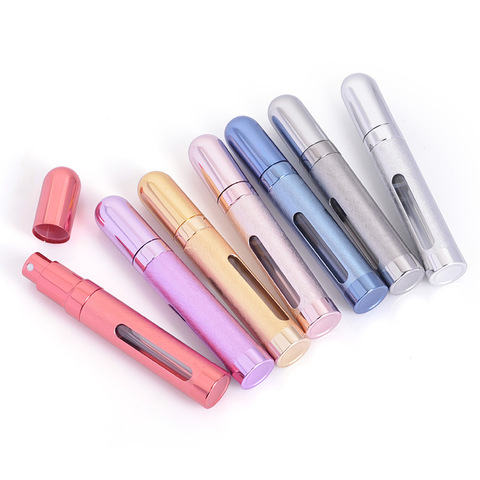 12ml Portable Refillable Perfume Bottle With Spray Scent Pump Empty Cosmetic Containers Spray Atomizer Bottle For Travel New ► Photo 1/6
