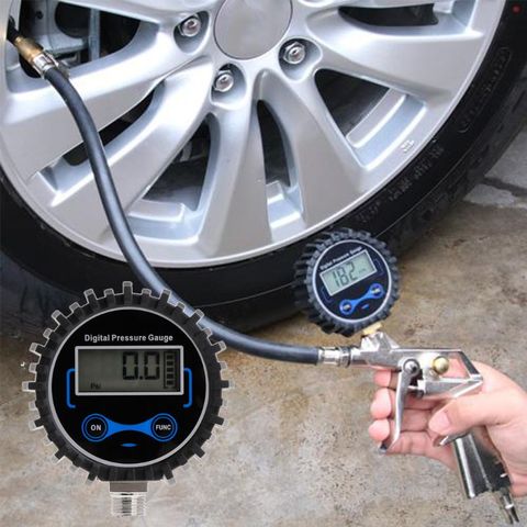 Digital Tire Pressure Gauge Air PSI Meter Car Motorcycle Tyre Pressure Monitor ► Photo 1/6
