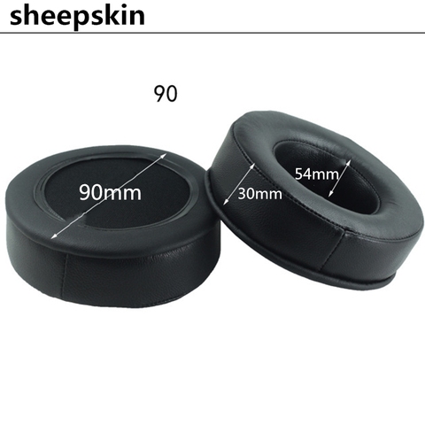 90mm Sheepskin Replacement Foam Ear Pads Cushions for Sony MDR-V700 Z700 for Sennheiser HD424 HD205 HD440 Headphones ► Photo 1/6