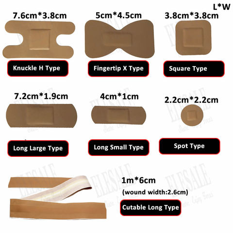 20/50/100 Pcs First Aid Waterproof Wound Plaster Medical Anti-Bacteria Band Aid For Home Travel First Aid Kit Emergency Kits ► Photo 1/6