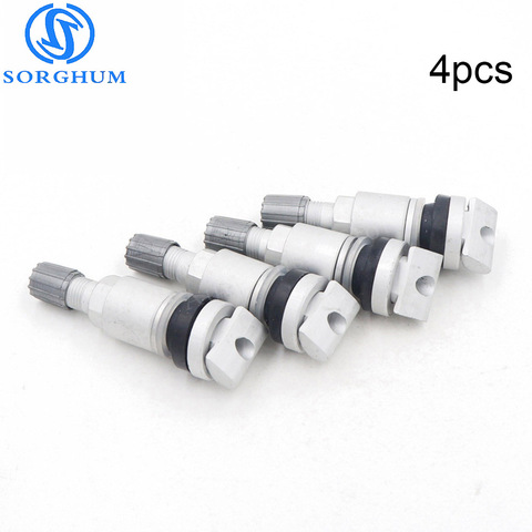 4pcs New Brand TPMS Tire Valves Alloy Tubeless Valve Tyre Pressure Monitoring System Sensor Stem For Volvo Sonata ► Photo 1/5