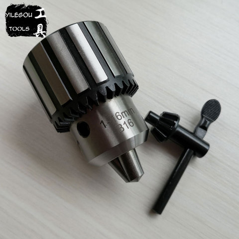 1-16mm Spanner Drill Chuck 16mm Heavy Duty Spanner Collet For Drill Press, Max. Capacity 1-16mm, Bore Diameter B16 Taper-shank ► Photo 1/4