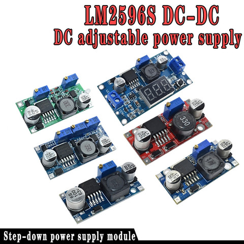 Free Shipping 1pcs LM2596 LM2596S DC-DC 4.5-40V adjustable step-down power Supply module NEW ,High Quality ► Photo 1/6