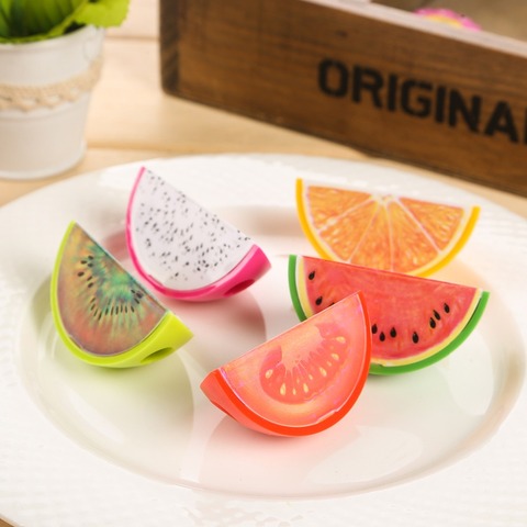 1pcs novelty Fruit Watermelon plastic pencil sharpener pencil cutter knife korean stationery school supplies papelaria ► Photo 1/1