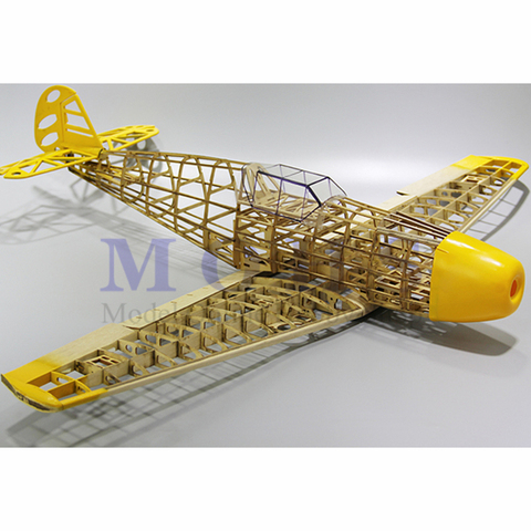 RC aircraft BF109 wood airplane kits landing gear cowl canopy  hinges blue print COMBO RC scale airplane BF 109 kits COMBO ► Photo 1/6