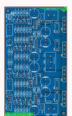 2pcs/lot Thermal power amplifier, full symmetrical discrete component, power amplifier, empty board (PCB board, no component) ► Photo 1/2