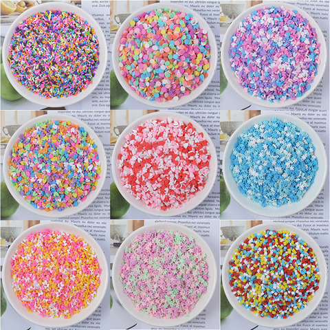 DIY 100g Slime accessories Clay Sprinkles decoration For Slime Filler  Supplies Fake chocolate Cake Dessert Mud Particles Toys - Price history &  Review, AliExpress Seller - A Toy Store Store