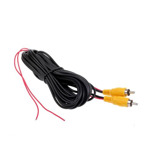 6M 10 Meters RCA Male to Male Car Reverse Rear View Parking Backup Camera Video Extension Cable With Trigger Wire for Monitor ► Photo 1/4