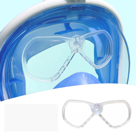 Detachable Diving Mask Myopia Lens Diving Equipment Professional Swimming Scuba Snorkel Mask Lens Underwater 150°-600° Optional ► Photo 1/6