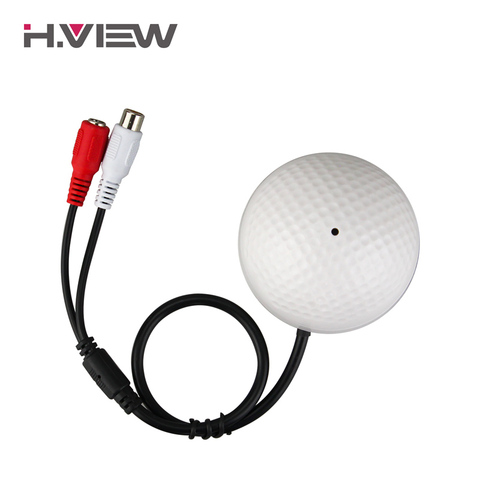 H.View Surveillance Mini Microphone Audio Pick Up Device for Home Security System for IP Camera Sound Pick Sound Monitor Kits ► Photo 1/1