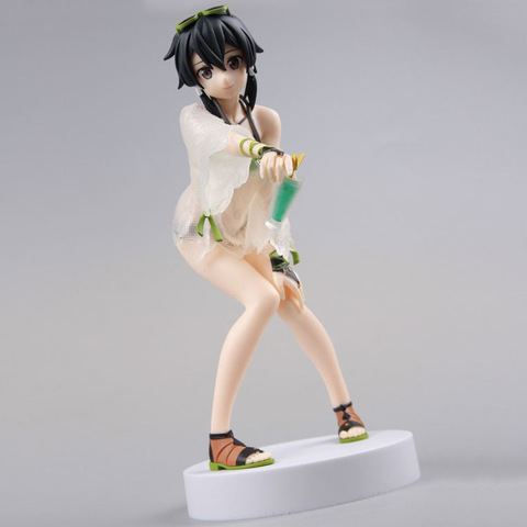 22cm Sword Art Online Asada Shino Action figure toys collection doll Christmas gift with box ► Photo 1/6