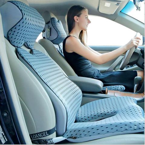 History Review On High Quality Car Cushion Set Memory Foam Lumbar Support Back Neck Pillow Seat For Driving Office Home Aliexpress Er Professional Healthy - Lumbar Support Auto Seat Cushion