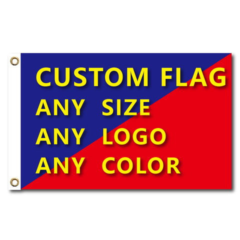 Flags And Banners Graphic Custom Printed Flag With Shaft Cover Brass Grommets Free Design Outdoor Advertising Banner Decoration ► Photo 1/6