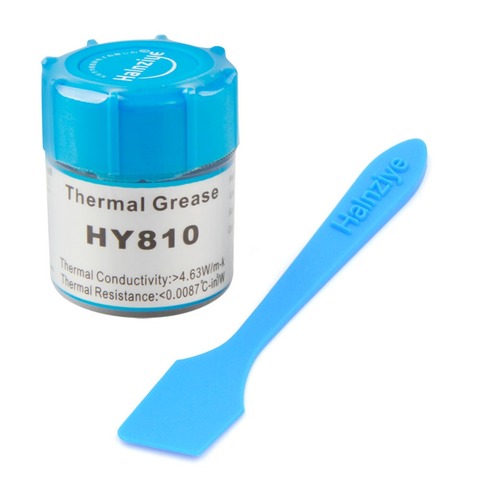 HY810-CN10 10g Nano-Based Thermal Grease Heatsink Compound Interface Material for CPU GPU LED Electronic Components Free Scraper ► Photo 1/5