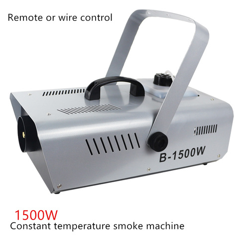 high quality Remote or wire control 1500W smoke machine stage fog machine smoke generator for Oil liquid spraying ► Photo 1/1