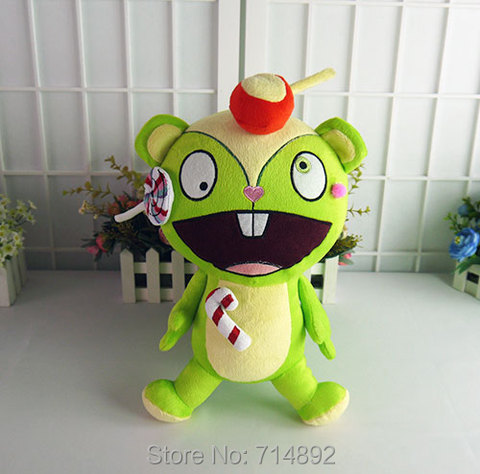 Happy Tree Friends anime plush dolls HTF Nutty plush toys 38cm soft pillow high quality for gift free shipping ► Photo 1/1