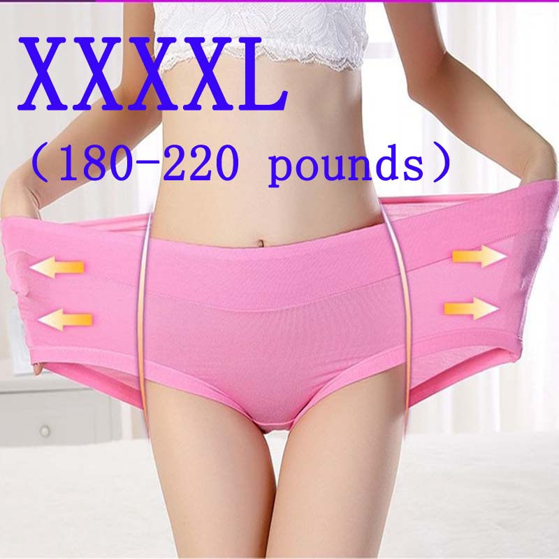 5 6 7XL New Panties Women Underwear Ladies Comfortable Calcinhas