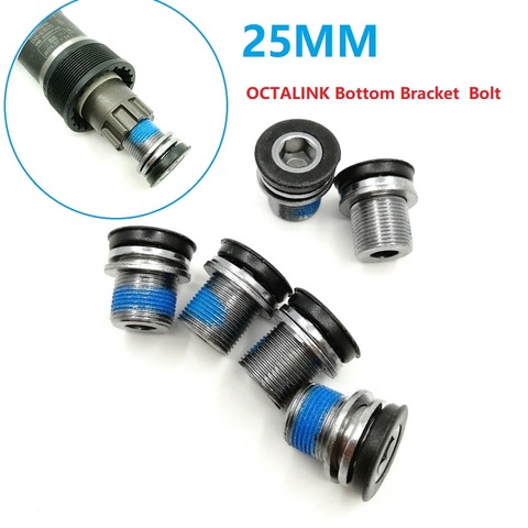 Bike 25mm OCTALINK Bottom Bracket Screw Bicycle Crank Bolt Spline Bottom Bracket Axis Screw Accessories For ES25 ES300 ► Photo 1/5