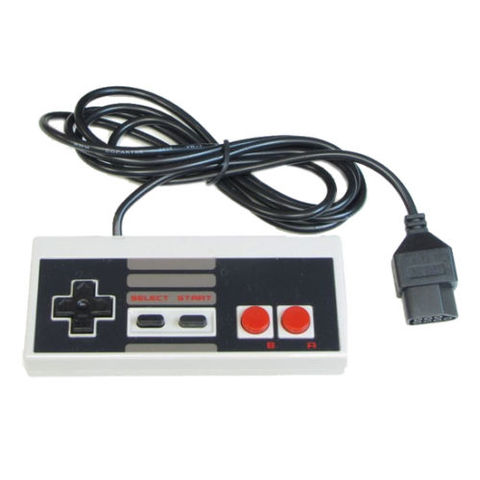 NEW CLASSIC CONTROLLERS FOR NINTENDO NES SYSTEM CONSOLE CONTROL PAD FIT US /EU VERSION ► Photo 1/2