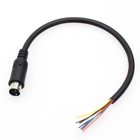 Breakout Cable Yaesu CT-62 CAT Cable 8 Pin Mini Din Male Serial Adapter for Yaesu band data cat linear tuner FT-897 FT-897D ► Photo 1/3