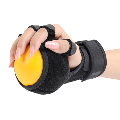 Anti-Spasticity Ball Splint Hand Functional Impairment Finger Orthosis Hand Ball Rehabilitation Exercise ► Photo 1/6