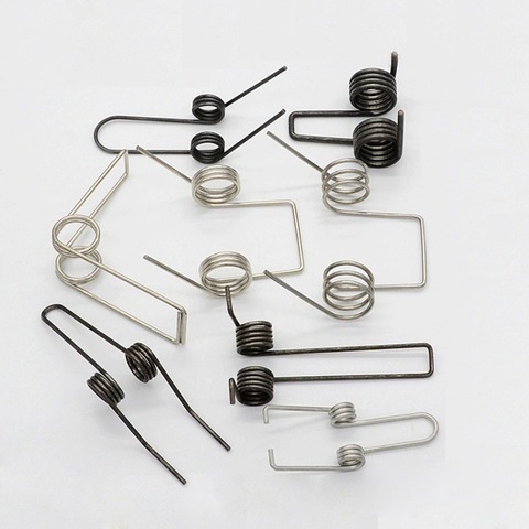 2pcs Multifunctional torsion spring steel double torsion springs 2mm wire diameter DIY NEW wholesale price ► Photo 1/6