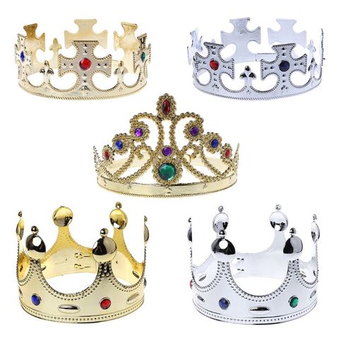 Toy Crown of the King Prince Epiphany Three Kings Day Happy Birthday Party Decoration APR-30 ► Photo 1/6