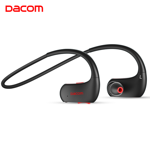 DACOM L05 IPX7 Waterproof Bluetooth headphones Stereo Deep Bass Wireless Headphone Earphone Headset with Mic for Sports Running ► Photo 1/6