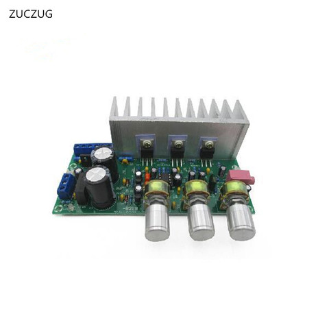 ZUCZUG NEW Power amplifier board TDA2050+TDA2030 three 2.1 channel 60W ► Photo 1/1