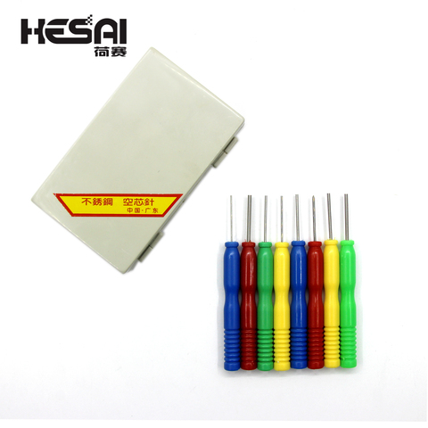 8Pcs/Lots  Hollow Needles Desoldering Tool Electronic Components Stainless Steel kits ► Photo 1/3