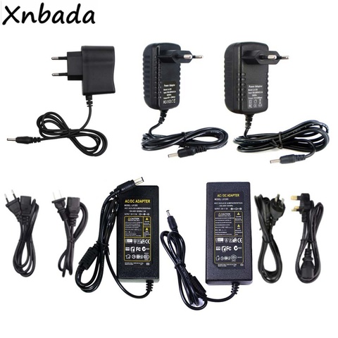 Xnbada Power Supply Adapter 12V 1A-12.5A Lighting Transformer For 5050 5730 2835 3014 Led Strip ► Photo 1/6
