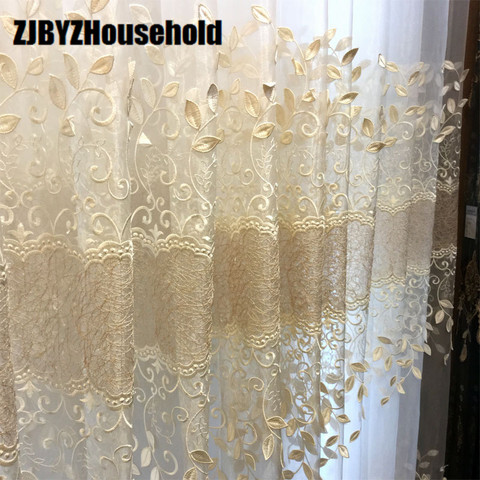 European Window Curtain Tulles for Living Dining Room Bedroom ► Photo 1/3