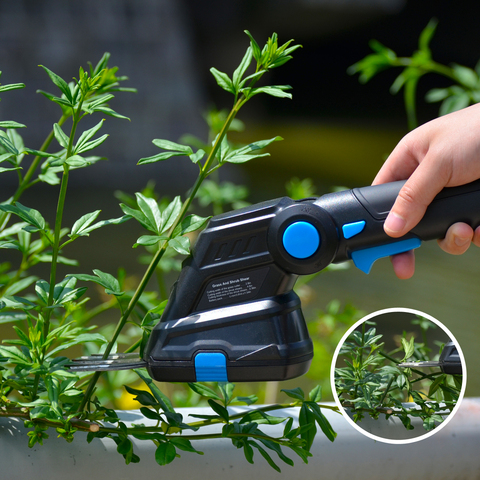 Electric Hedge Trimmer 2 in 1 3.6V USB Cordless Household Trimmer Rechargeable Weeding Shear  Pruning Mower By PROSTORMER ► Photo 1/6