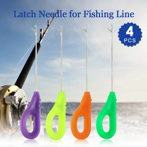 4PCS Fishing Needle  Stainless Bait Needle Driller Too Boilies Drill Baiting Needle Carp Fishing Tools ► Photo 1/6