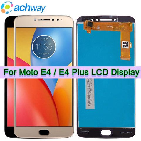 For Motorola Moto E4 Plus LCD Display Touch Screen Mobile Phone Digitizer  Assembly Replacement Parts For