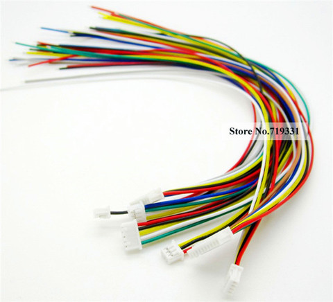 10pcs JST 1.25mm 2/3/4/5/6/7/8/9/10/11/12-Pin Female Connector with cable ► Photo 1/1