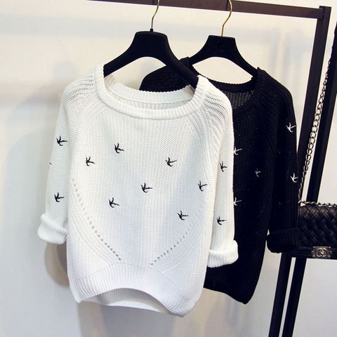 2022 New Arrivals winter Autumn Fashion women Sweater High quality Casual Sweaters Women Jumper Pullovers Loose Femininas Blusas ► Photo 1/5